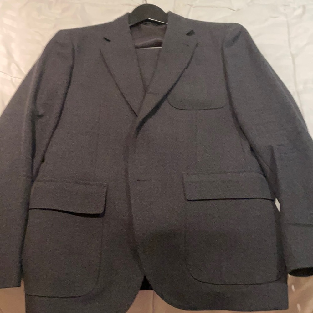 J Crew Heavy Wool suit